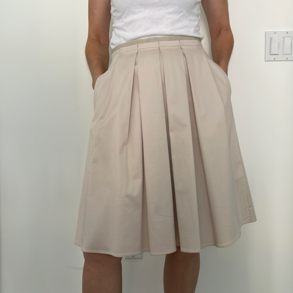 Vintage pleated a-line blumarine skirt